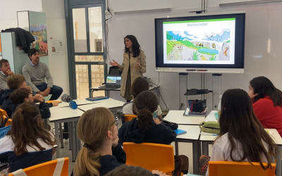 Flacema y Votorantim Cimentos fomentan la economía circular y la descarbonización en el Colegio San Estanislao de Málaga
