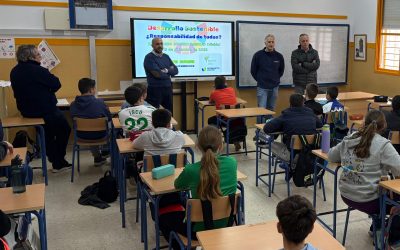 FLACEMA y Votorantim Cimentos impulsan la economía circular entre el alumnado del IES Alfonso Romero Barcojo de Niebla