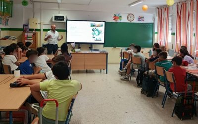 FLACEMA y Votorantim Cimentos España trasladan el compromiso de la industria cementera con la economía circular al alumnado del CEIP San Walabonso
